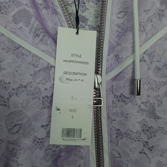 VERONICA BEARD Mya Lace Zip Up Hoodie Size small - Picture 11 of 11